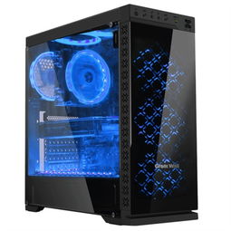 長城本色M62電競游戲機箱 黑色美學(xué)與高效散熱的完美結(jié)合